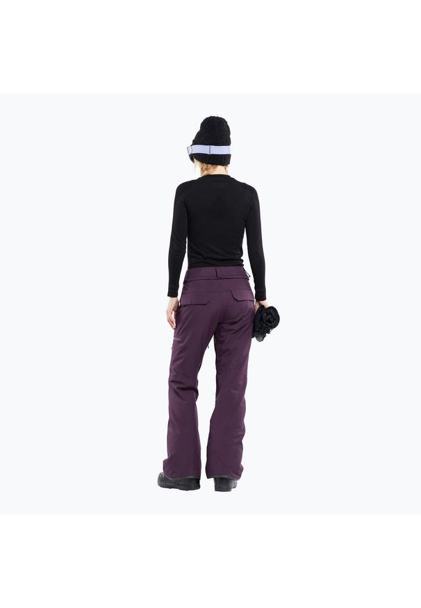 Spodnie snowboardowe damskie Volcom Knox Ins Gore-Tex. Kolor: fioletowy. Technologia: Gore-Tex. Sport: snowboard