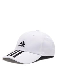 Adidas - Czapka z daszkiem adidas. Kolor: biały