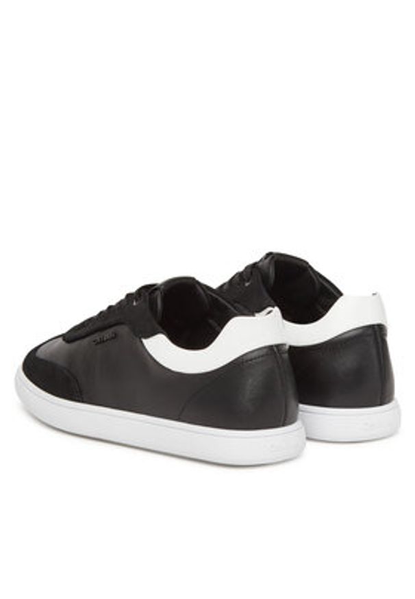 Calvin Klein Sneakersy Cupsole Lace Up - Lth Sue Mix HW0HW02435 Czarny. Kolor: czarny. Materiał: skóra