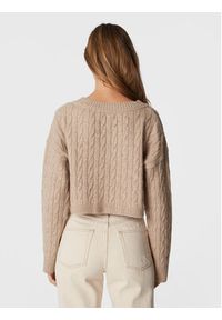 BDG Urban Outfitters Sweter 75438085 Beżowy Regular Fit. Kolor: beżowy. Materiał: syntetyk