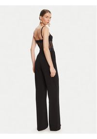 Elisabetta Franchi Kombinezon TU-057-56E2 Czarny Regular Fit. Kolor: czarny. Materiał: syntetyk #5