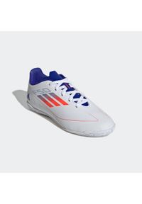 Adidas - Buty piłkarskie halowe dla dzieci ADIDAS F50 Club Futsal. Materiał: kauczuk, materiał, syntetyk. Szerokość cholewki: normalna. Sport: piłka nożna