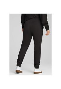Puma - Damskie spodnie dresowe ESS ELEVATED PUMA Black. Kolor: czarny. Materiał: dresówka