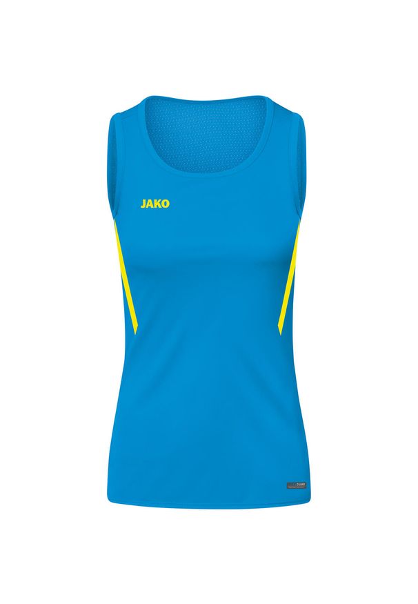 Dziewczęca koszulka typu tank top Jako top Challenge. Kolor: wielokolorowy, niebieski, żółty. Sport: piłka nożna