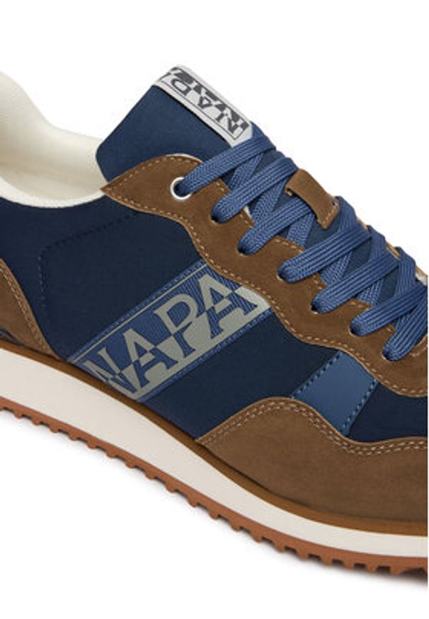 Napapijri Sneakersy NP0A8B9N Brązowy. Kolor: brązowy. Materiał: zamsz, skóra