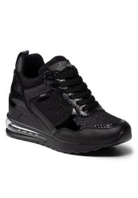 Sneakersy Xti 42946 Black. Kolor: czarny. Materiał: materiał #1