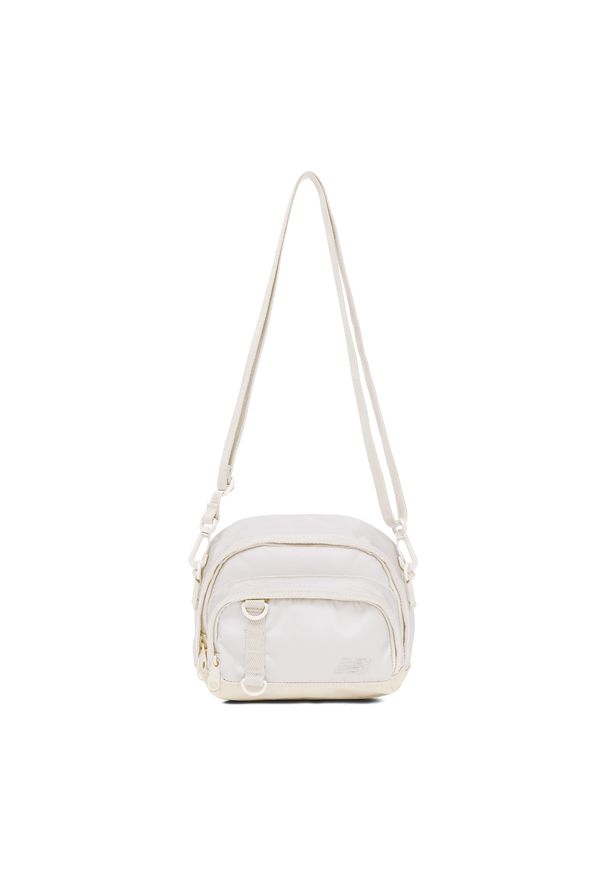 Torba New Balance LAB23201LIN – beżowa. Kolor: beżowy. Materiał: poliester