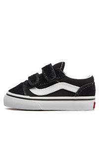 Vans Tenisówki Old Skool V VN000D3YBLK Czarny. Kolor: czarny. Materiał: zamsz, skóra