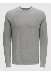 Only & Sons Sweter Dextor 22016131 Szary Regular Fit. Kolor: szary. Materiał: bawełna #4