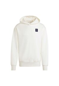 Adidas - Bluza z kapturem Juventus Seasonal Doubleknit. Typ kołnierza: kaptur. Kolor: biały. Sport: piłka nożna