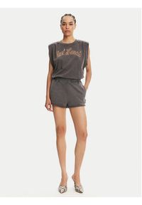 Just Cavalli T-Shirt 78PAHE10 Szary Loose Fit. Kolor: szary. Materiał: bawełna #5