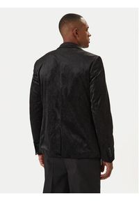 Guess Marynarka M6RN48 K45M2 Czarny Classic Fit. Kolor: czarny. Materiał: syntetyk #4