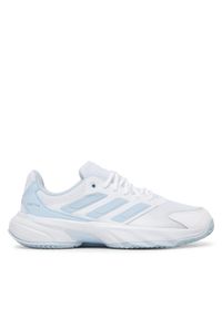 Adidas - adidas Buty do tenisa Courtjam Control 3 KI3443 Biały. Kolor: biały. Materiał: materiał. Sport: tenis #1