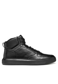 Geox Sneakersy U Deiven D U565WD 00047 C9999 Czarny. Kolor: czarny. Materiał: skóra