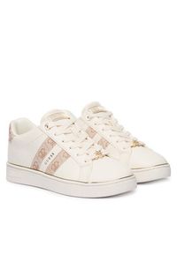 Guess Sneakersy FLTBRL ELE12 Kremowy. Kolor: kremowy. Materiał: skóra #5