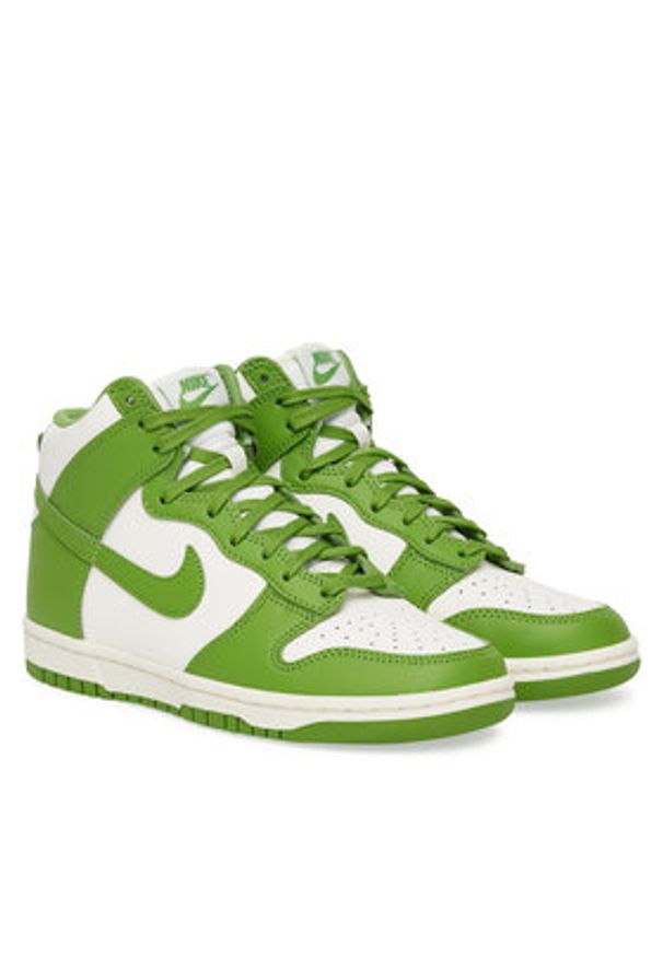 Nike Sneakersy Dunk High DD1869 300 Biały. Kolor: biały. Materiał: skóra