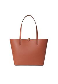 Lauren Ralph Lauren - LAUREN RALPH LAUREN Torebka 431795329081 Brązowy. Kolor: brązowy. Materiał: skórzane #6