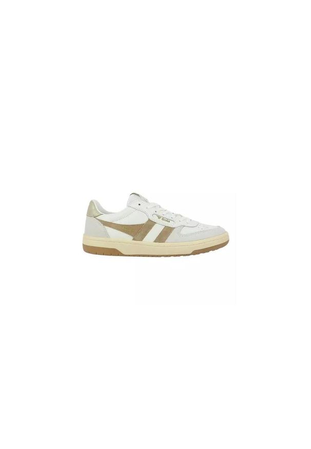 Buty do chodzenia damskie Gola Hawk. Kolor: biały, wielokolorowy, szary. Materiał: materiał, skóra, syntetyk. Szerokość cholewki: normalna. Sport: turystyka piesza