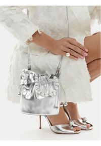 Gino Rossi - GINO ROSSI Torebka EO-ROSE-LA224-19454 Srebrny. Kolor: srebrny. Materiał: skórzane #1