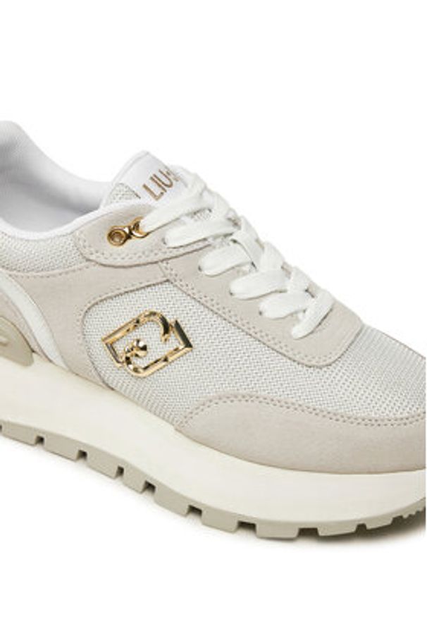 Liu Jo Sneakersy BF4143 PX027 Biały. Kolor: biały. Materiał: zamsz, skóra