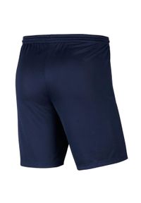 Nike - Spodenki sportowe męskie Park III Shorts. Kolor: niebieski. Materiał: poliester