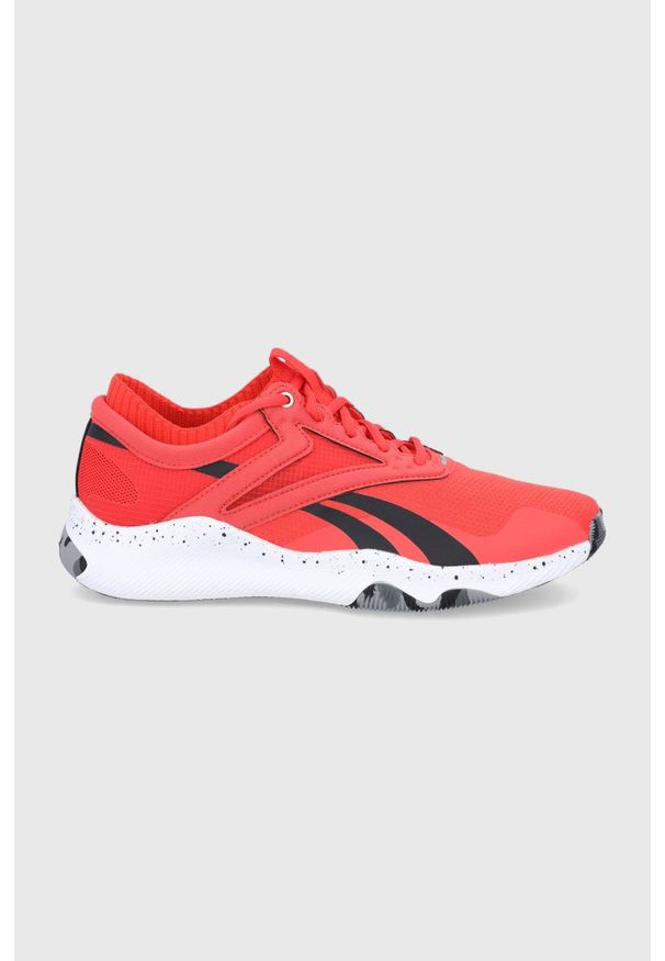 Reebok - Buty Hiit TR. Nosek buta: okrągły. Zapięcie: sznurówki. Kolor: czerwony. Materiał: guma