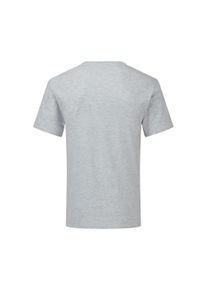 FRUIT OF THE LOOM - Męska Koszulka Iconic 150 Heather V Neck. Kolor: szary