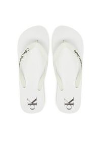 Calvin Klein Jeans Japonki Beach Sandal Transparent Tpu YM0YM01267 Biały. Kolor: biały #4