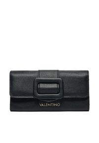 VALENTINO - Valentino Duży Portfel Damski Platz VPS4I7113 Czarny. Kolor: czarny. Materiał: skóra