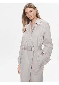 Calvin Klein Trencz Essential K20K206320 Szary Regular Fit. Kolor: szary. Materiał: bawełna #4