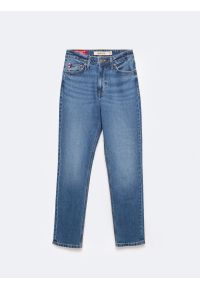 Big-Star - Jeansy damskie niebieskie Charlotte 301. Okazja: na co dzień. Stan: podwyższony. Kolor: niebieski. Sezon: lato. Styl: casual, elegancki, wakacyjny #7