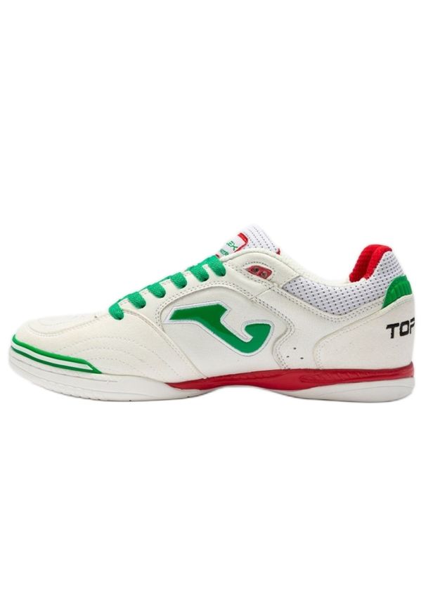Buty piłkarskie Joma Top Flex 2202 In M TOPS2202IN białe białe. Kolor: biały. Materiał: skóra. Sport: piłka nożna