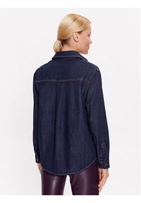 Liu Jo Koszula jeansowa UF3161 D4555 Granatowy Regular Fit. Kolor: niebieski. Materiał: bawełna, jeans