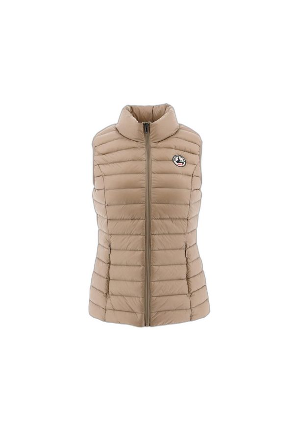 Jott - Damska kurtka bez rękawów JOTT Seda NOOS. Kolor: beżowy. Długość rękawa: bez rękawów