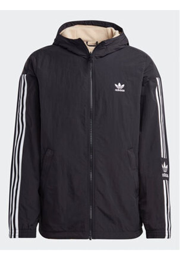 Adidas - adidas Kurtka przejściowa Reversible Polar Fleece HL9186 Kolorowy Regular Fit. Kolor: czarny. Materiał: syntetyk. Wzór: kolorowy