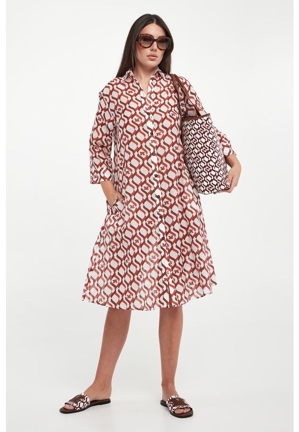 Max Mara Beachwear - Sukienka mini Steppa MAX MARA BEACHWEAR. Długość: mini