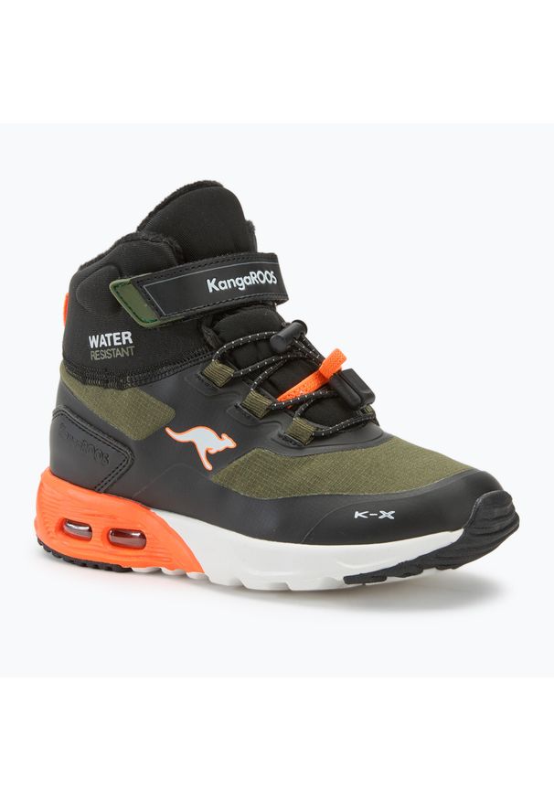 KangaRoos - Buty dziecięce KangaROOS KX-Toke Mid EV. Kolor: zielony