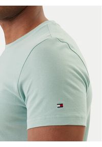 TOMMY HILFIGER - Tommy Hilfiger T-Shirt Logo MW0MW11797 Zielony Regular Fit. Kolor: zielony. Materiał: bawełna #2