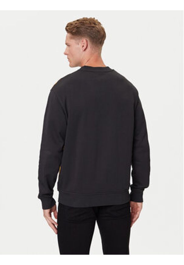 Versace Jeans Couture Bluza 79GAI335 FS201 Czarny Regular Fit. Kolor: czarny. Materiał: bawełna