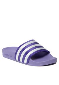 Adidas - adidas Klapki adilette W GX8637 Fioletowy. Kolor: fioletowy. Materiał: materiał #3