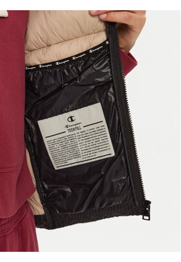 Champion Bezrękawnik 117569 Czarny Custom Fit. Kolor: czarny. Materiał: syntetyk. Długość rękawa: bez rękawów