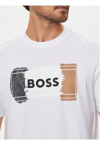 BOSS - Boss T-Shirt Open 50531795 Biały Regular Fit. Kolor: biały. Materiał: bawełna #3