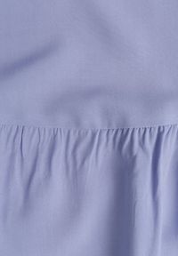 Renee - Jasnoniebieska Rozkloszowana Spódnica Maxi z Wiskozy z Materiałowymi Paskami Wintelis. Okazja: na co dzień, na spotkanie biznesowe, na imprezę. Kolor: niebieski. Materiał: wiskoza, materiał. Wzór: kolorowy, paski. Sezon: lato. Styl: casual, biznesowy, elegancki, wakacyjny #3