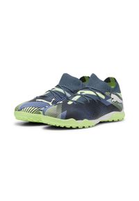Buty piłkarskie męskie Puma Future 7 Match Tt. Kolor: biały, wielokolorowy, żółty, szary. Materiał: syntetyk, materiał. Sport: piłka nożna