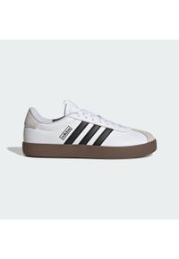 Adidas - Buty VL Court 3.0. Kolor: czarny, szary, biały, wielokolorowy. Materiał: tworzywo sztuczne
