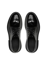 Calvin Klein Półbuty Postman Derby Pat HM0HM01685 Czarny. Kolor: czarny. Materiał: skóra, lakier