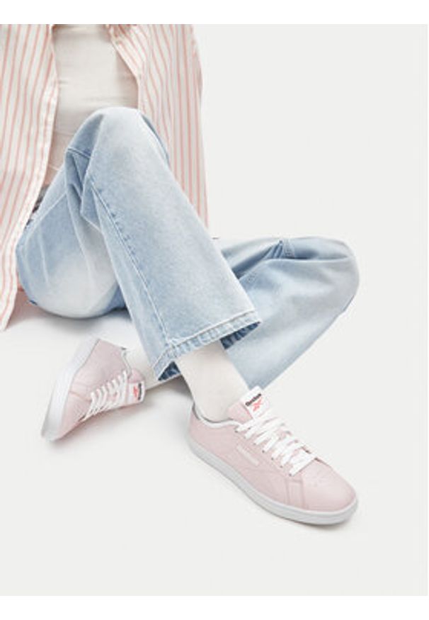 Reebok Sneakersy CEO-COURT CLEAN 100229910 Różowy. Kolor: różowy. Materiał: materiał, syntetyk
