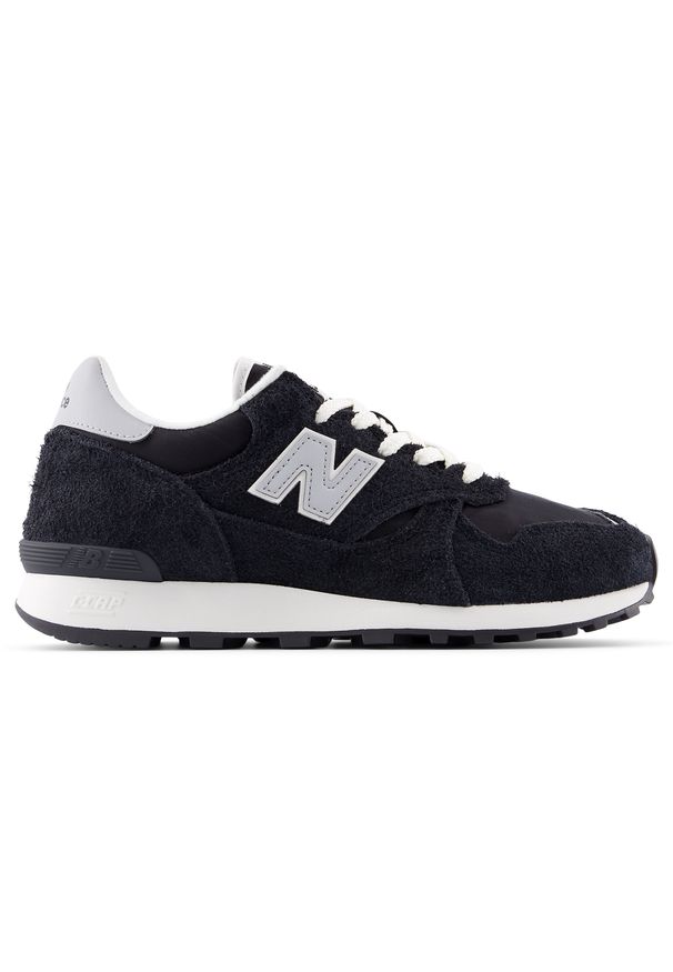 Buty unisex New Balance U475HD – czarne. Okazja: na co dzień. Kolor: czarny. Materiał: materiał, zamsz. Szerokość cholewki: normalna