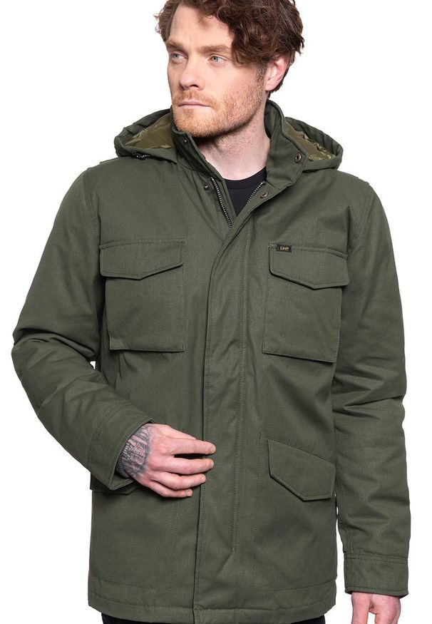 Lee - LEE WINTER FIELD JACKET SERPICO GREEN L86SVPOJ 112122782