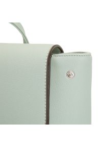 Wittchen - Damski plecak pudełkowy. Kolor: miętowy. Materiał: skóra ekologiczna. Wzór: aplikacja. Styl: elegancki #6